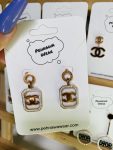 Chanel Interlocking Earrings (Stainless steel)