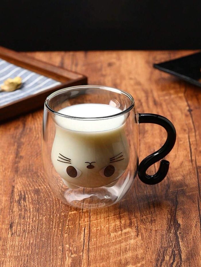 Catty High Borosilicate Coffee Mugs